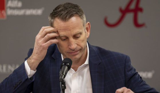 Alabama basketball head coach Nate Oats taking questions at his news conference