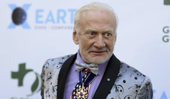 In a Wednesday, Feb. 28, 2018 file photo, Buzz Aldrin attends the 15th annual Global Green Pre-Oscar Gala, at NeueHouse Hollywood, in Los Angeles.