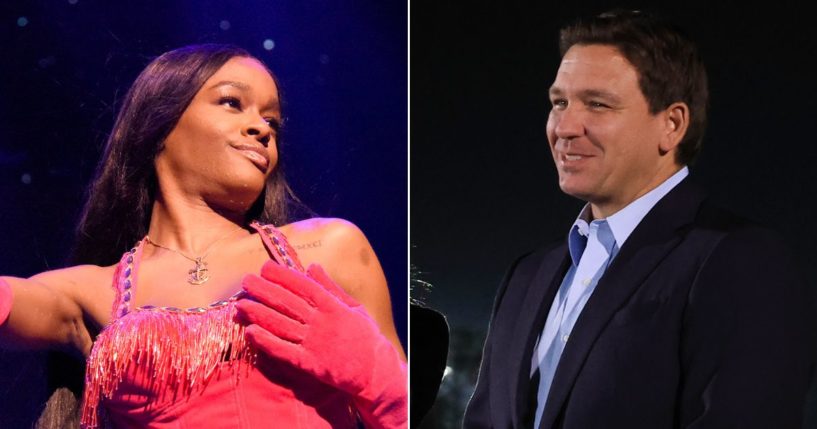 Rapper Azealia Banks says she feels "way safer" in Florida than she did when she lived California -- and she gives a lot of the credit to Florida Gov. Ron DeSantis.