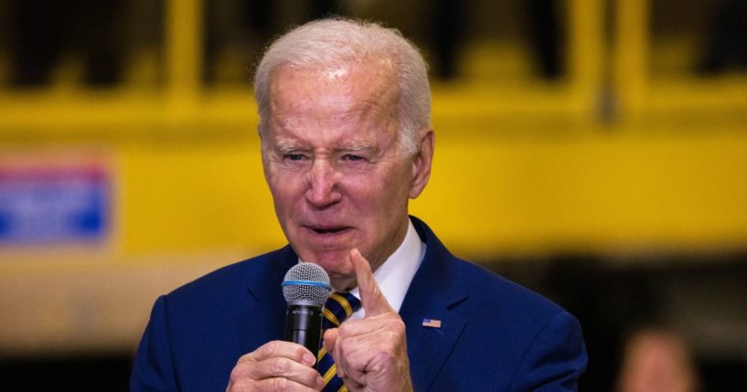 Another member of Congress is calling on President Joe Biden to undergo a cognitive evaluation -- and to make the results public.