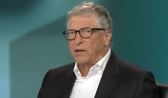 Bill Gates appears on the Australian news show "7.30."