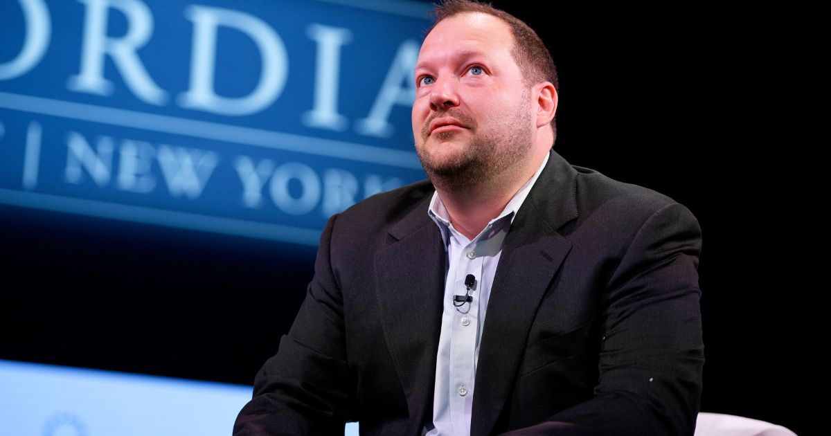 Blake Hounshell, then-Managing Editor, Washington and Politics for Politico, speaks during the 2021 Concordia Annual Summit in New York City on Sept. 21, 2021.
