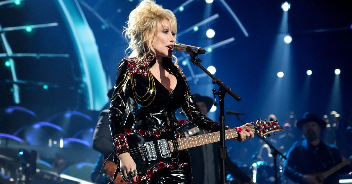 Dolly Parton, seen performing during the 37th Annual Rock & Roll Hall of Fame Induction Ceremony in November, gave her fans a gift this week for her 77th birthday.