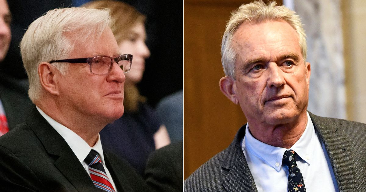 Jim Hoft of the Gateway Pundit, left, and attorney Robert F. Kennedy Jr. are among the parties in a lawsuit against a group of media outlets they say unfairly oppressed COVID-19 information.