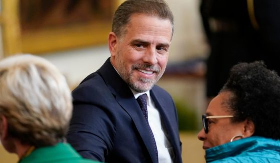 Hunter Biden arrives in the East Room at the White House in Washington, D.C., on July 7, 2022.