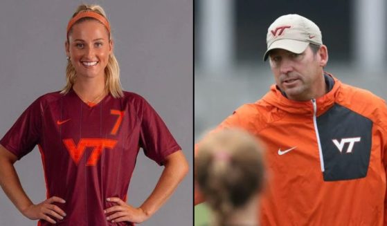 Kiersten Hening, a former Virginia Tech women's soccer player, accused coach Charles Adair of retaliating against her after she refused to kneel in support of the Black Lives Matter movement.