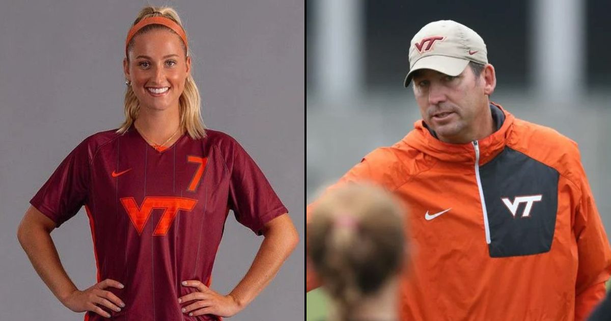 Kiersten Hening, a former Virginia Tech women's soccer player, accused coach Charles Adair of retaliating against her after she refused to kneel in support of the Black Lives Matter movement.