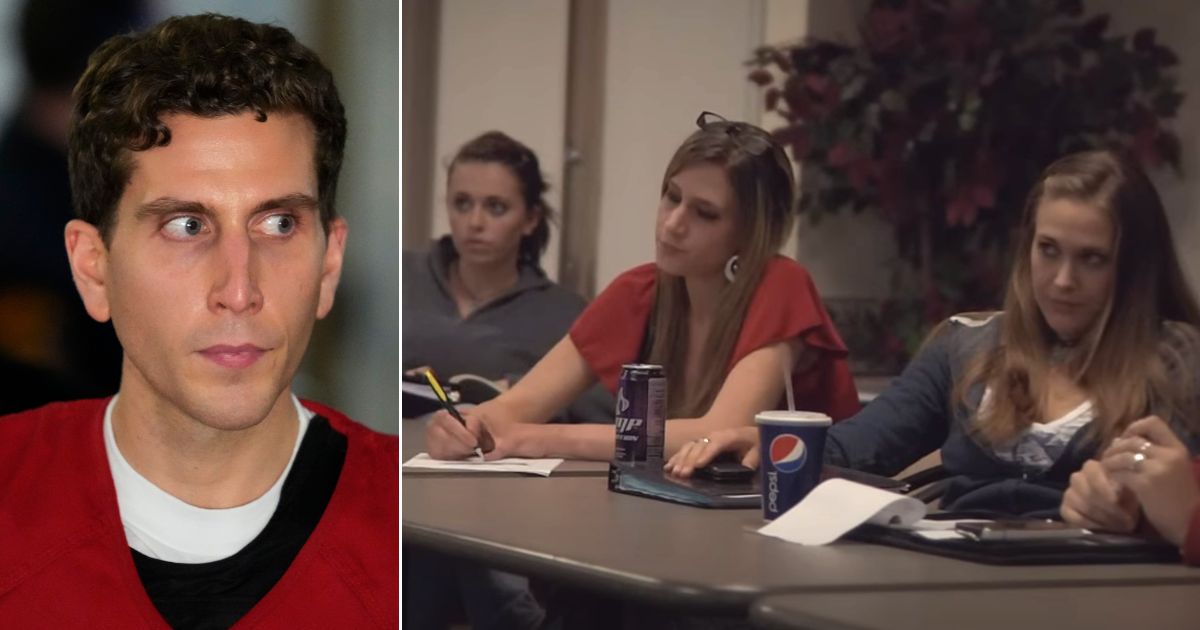 Amanda Kohberger, whose brother, Bryan, left, is charged in the murders of four University of Idaho students, appeared in the 2011 horror film “Two Days Back," right.