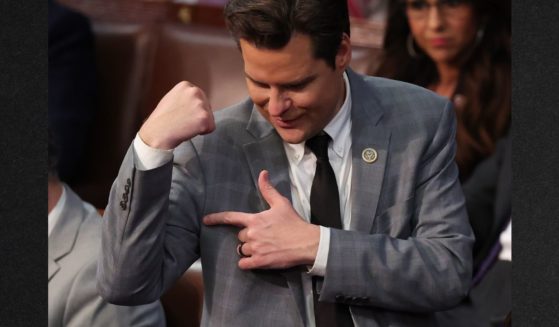 Florida GOP Rep.-Matt Gaetz, seen in a photo taken during last week's contentious voting for House Speaker, has proposed allowing C-SPAN greater access to House proceedings.
