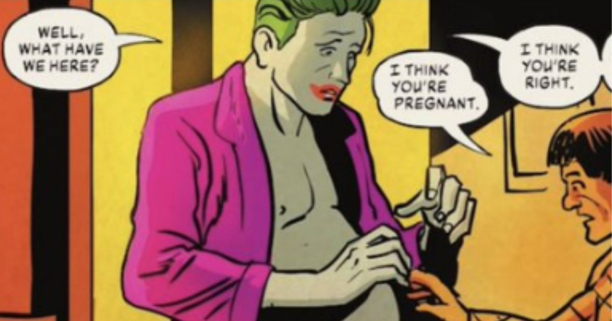 A new comic book now depicts the infamous Batman villain, the Joker, as a pregnant male, perpetuating the lie that men can be pregnant.