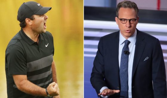 Attorneys for American golfer Patrick Reed, left, are threatening a huge lawsuit if CNN doesn't apologize for a recent segment by Jake Tapper, right, and Bob Costas.