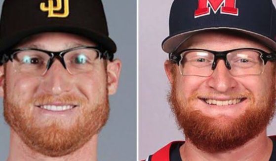 Minor League Baseball players Brady Feigl and Brady Feigl took a DNA test that proved they are not related. Both have pitched for several teams. The Brady on the left is 32 and played for the Long Island Ducks last season. The Brady on the right is 27 and played for the Las Vegas Aviators and Midland RockHounds in 2021, and he pitched for the University of Mississippi from 2016-18.