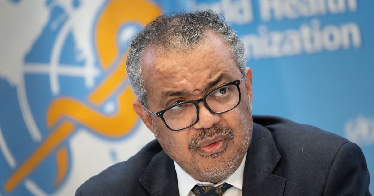 WHO Director-General Tedros Adhanom Ghebreyesus speaks during a news conference at the World Health Organization's headquarters in Geneva on Dec. 14.