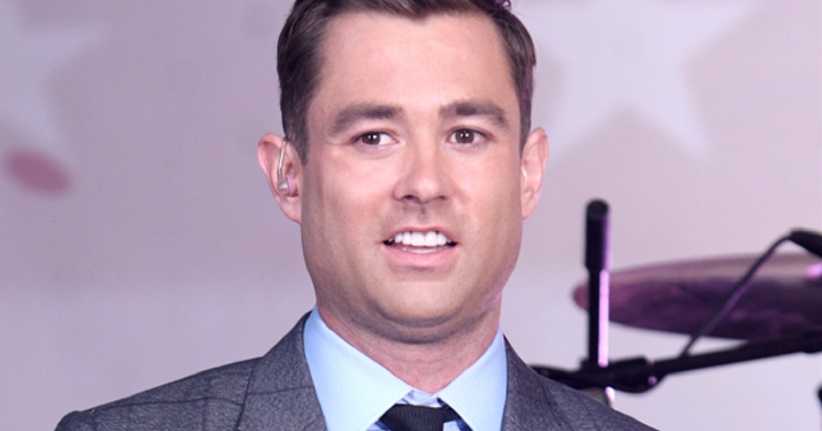 Fox News meteorologist Adam Klotz, pictured in a 2019 file photo.