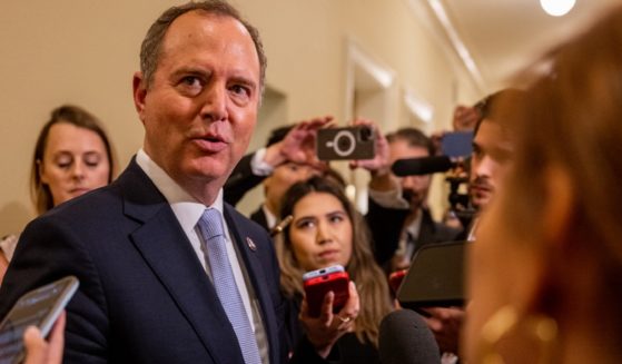 U.S. Rep. Adam Schiff is pictured in a file photo after a June hearing of the House committee investigating the Capitol incursion of Jan. 6, 2021.