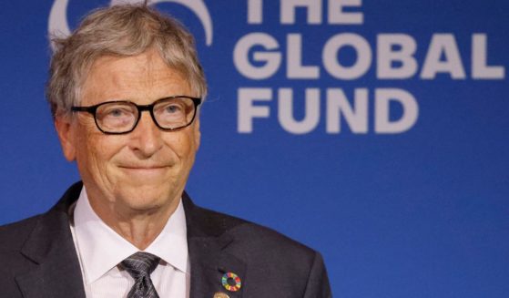 Philanthropist Bill Gates speaks during the Global Fund Seventh Replenishment Conference in New York on Sept. 21, 2022.