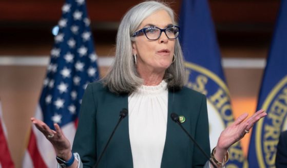 Democratic Whip Rep. Katherine Clark speaks during a news conference on Jan. 5 in Washington, D.C.