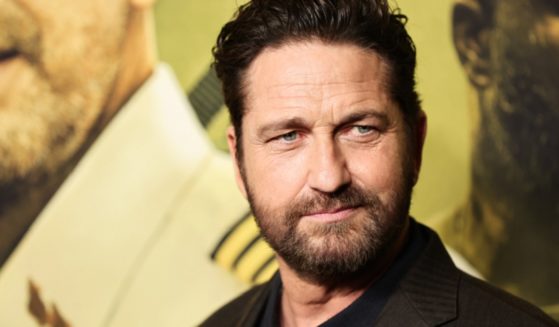 Hollywood actor Gerard Butler attends the "Plane" New York Screening at AMC Lincoln Square Theater on Tuesday in New York City.