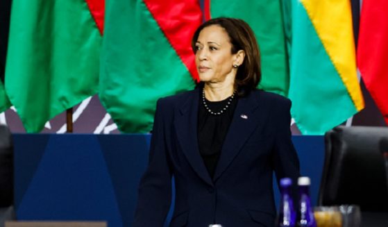 Vice President Kamala Harris, pictured in a December photo from the Africa Leaders Summit in Washington.