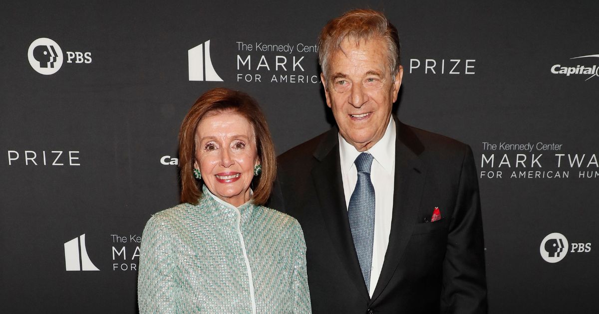 Nancy Pelosi and Paul Pelosi attend the 23rd Annual Mark Twain Prize For American Humor at The Kennedy Center on April 24, 2022 in Washington, DC.
