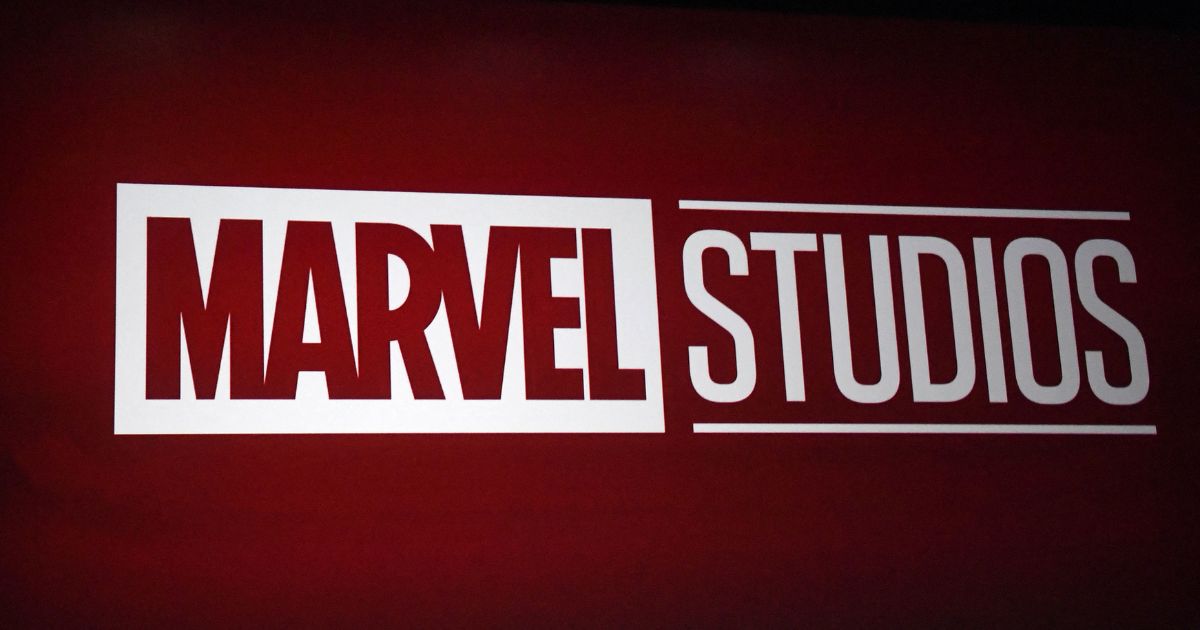 The Marvel Studios logo is projected on screen during the Walt Disney Studios special presentation during CinemaCon 2022 at Caesars Palace on April 27, 2022, in Las Vegas.