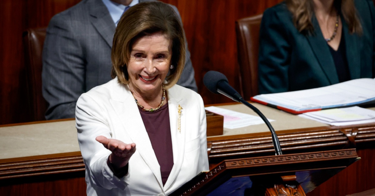 House Speaker Nancy Pelosi, pictured in a November file photo.