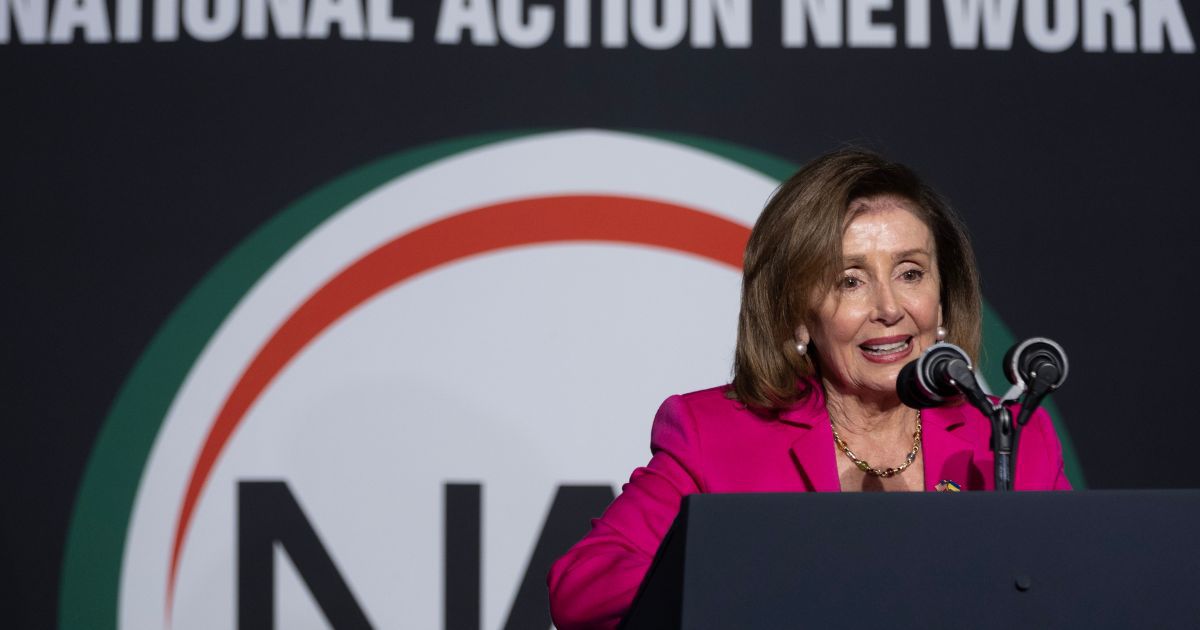 Former House Speaker Nancy Pelosi speaks to supporters on Jan. 16 in Washington, D.C.