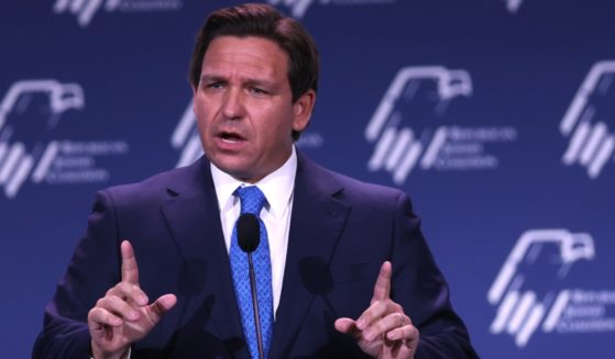 Florida Gov. Ron DeSantis, pictured in a November file photo from a speech in Las Vegas.
