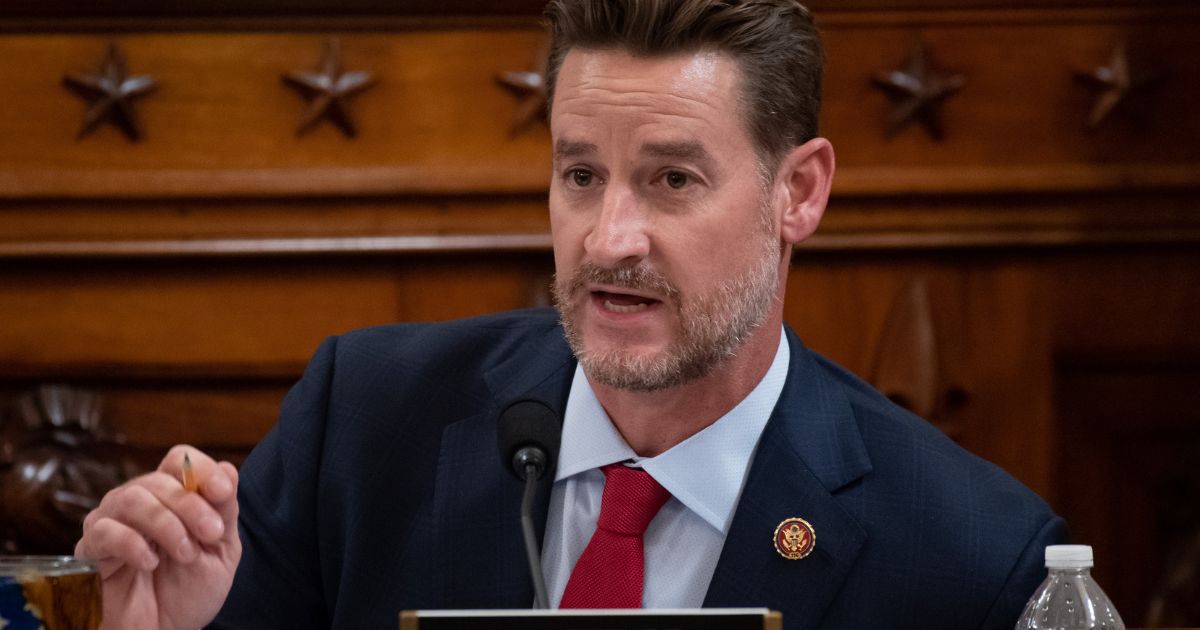 Representative Greg Steube, Republican of Florida, questions witnesses during a House Judiciary Committee hearing on the impeachment of then-President Donald Trump on Capitol Hill in Washington, D.C, on Dec. 4, 2019.