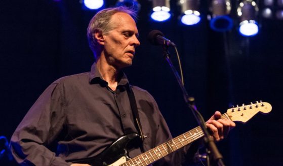 Tom Verlaine of American post-punk band TELEVISION performs at the Phoenix Concert Theatre on Day 1 of Canadian Music Week on May 6, 2019, in Toronto.