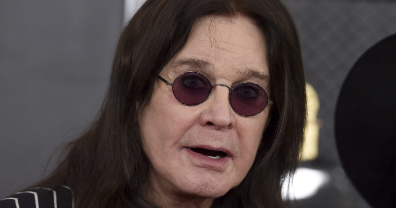 Ozzy Osbourne arrives at the 62nd annual Grammy Awards at the Staples Center in Los Angeles on Jan. 26, 2020.