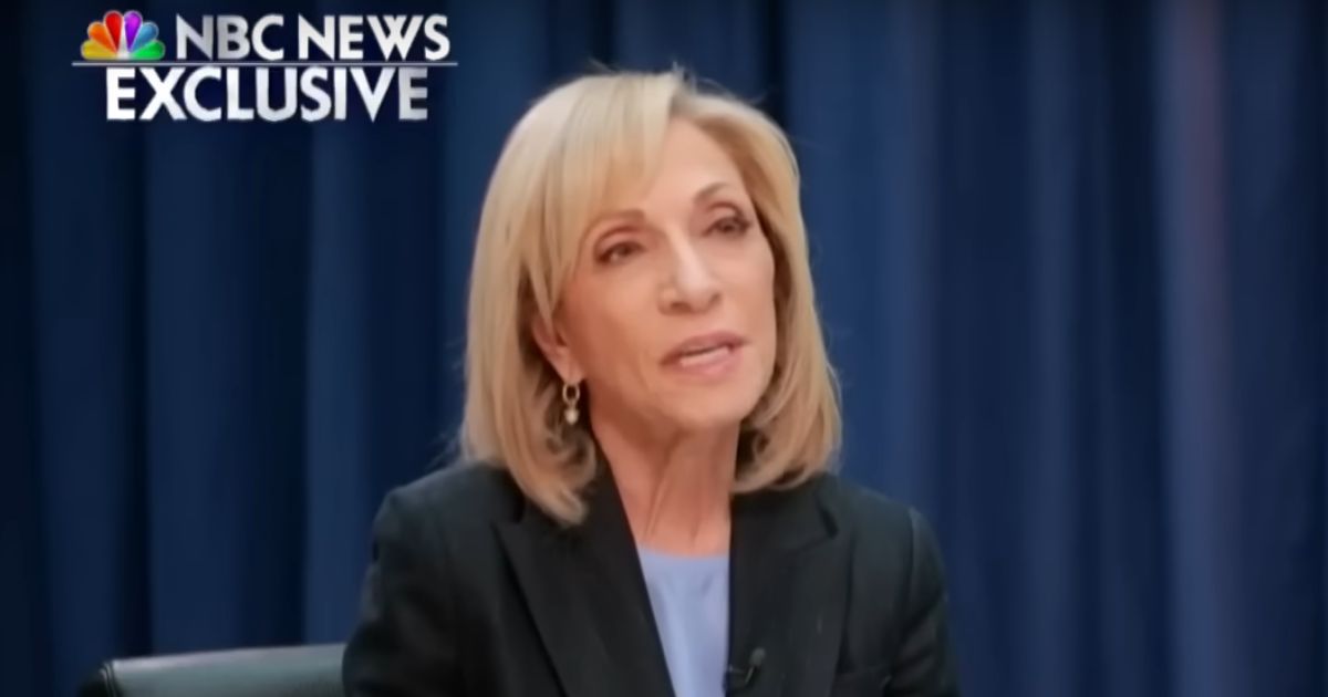 MSNBC host Andrea Mitchell interviews Vice President Kamala Harris.