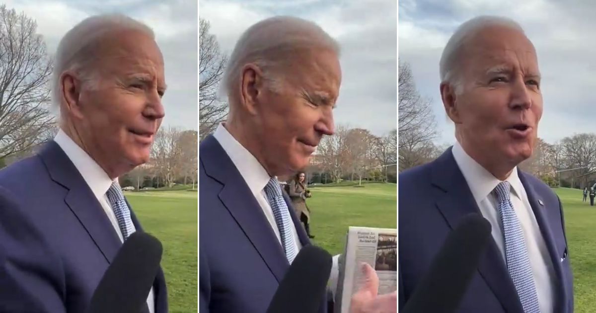 President Joe Biden struggled to remember the term "Zoom" while talking with reporters Friday about whether he plans to visit the site of a toxic spill from a train derailment in Ohio.
