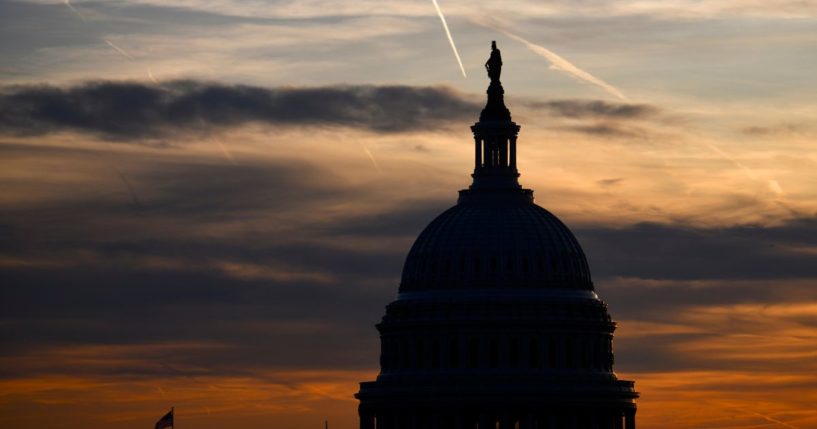 The U.S. Capitol is seen on Nov. 13, 2019, in Washington, D.C.
