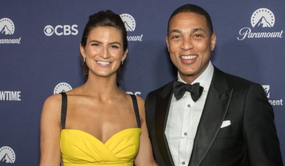 CNN's Kaitlan Collins and Don Lemon attend Paramount’s White House Correspondents’ Dinner afterparty at the Residence of the French Ambassador in Washington on April 30.