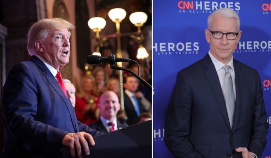Former President Donald Trump delivers remarks at the South Carolina State House on Jan. 28 in Columbia, South Carolina. Anderson Cooper attends an event at the American Museum of Natural History on Dec. 11, 2022, in New York City.