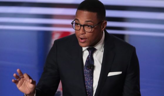 CNN host and moderator Don Lemon speaks to the crowd attending a Democratic presidential debate at the Fox Theatre in Detroit on July 31, 2019.