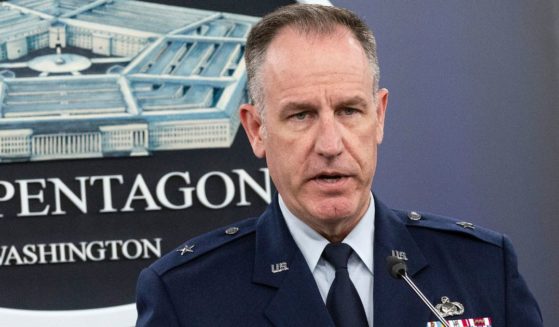 Pentagon press secretary Brig. Gen. Pat Ryder, seen in a file photo form October, said a second balloon spotted over Latin America "is another Chinese surveillance balloon."