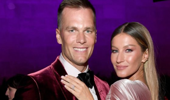 Tom Brady, left, and Gisele Bundchen, right, attend The 2019 Met Gala Celebrating Camp: Notes on Fashion at Metropolitan Museum of Art in New York City on May 6, 2019.