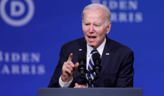 President Joe Biden speaks on Friday in Philadelphia.