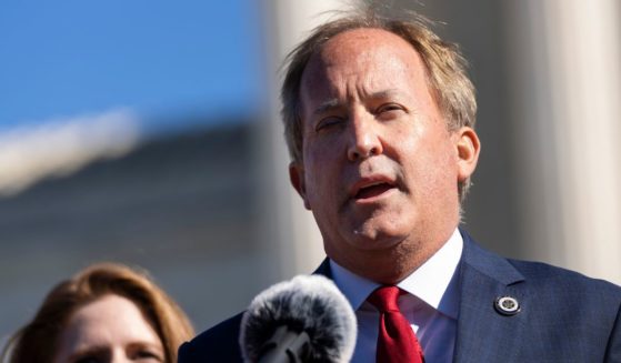 Texas Attorney General Ken Paxton, seen in a file photo from November, barred municipal bonds from being underwritten by Citigroup because of the bank's stance on firearms, according to news sources.