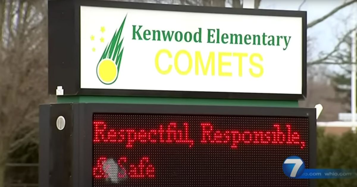 A sign outside the school proclaims it is "Respectful, Responsible, & Safe," but some parents interviewed by a local television station disagree.