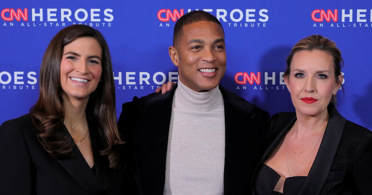 CNN hosts, from left, Kaitlan Collins, Don Lemon and Poppy Harlow attend the "CNN Heroes" event at the American Museum of Natural History in New York on Dec. 11.