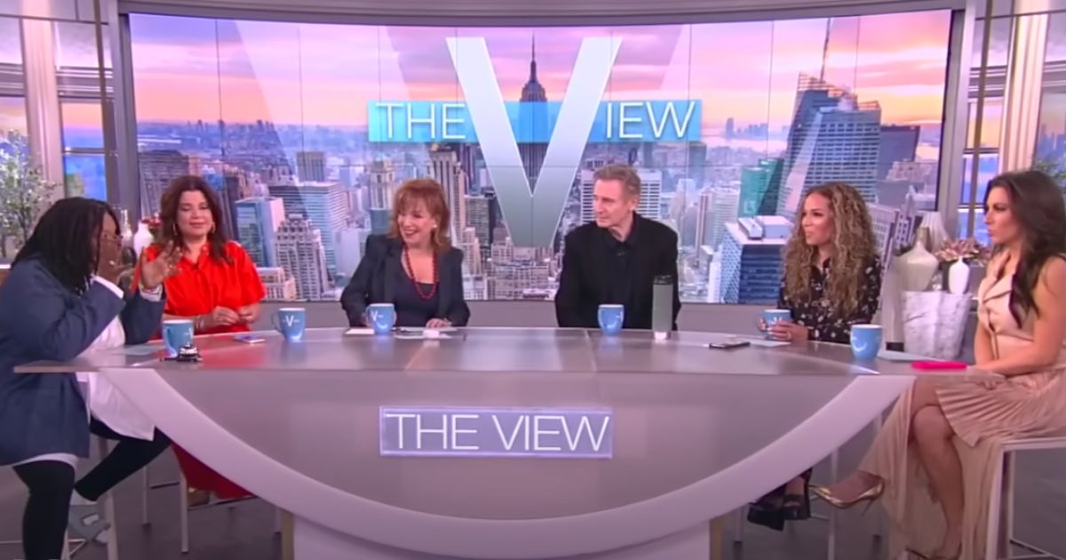 Liam Neeson's appearance on "The View" last week left the actor feeling "uncomfortable," particularly after comments were made about co-host Joy Behar's crush on the film star.