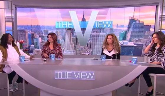 On Monday's episode of "The View," hosts Whoopi Goldberg, left, and Sunny Hostin, middle right, took aim at Nikki Haley after she announced she would be seeking the Republican nomination for president in 2024.