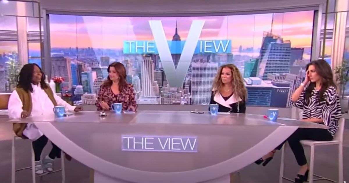 On Monday's episode of "The View," hosts Whoopi Goldberg, left, and Sunny Hostin, middle right, took aim at Nikki Haley after she announced she would be seeking the Republican nomination for president in 2024.