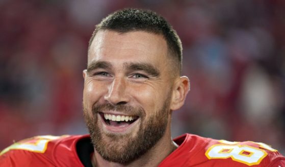 Travis Kelce of the Kansas City Chiefs will have some special guests when he plays at the Super Bowl Feb. 12.