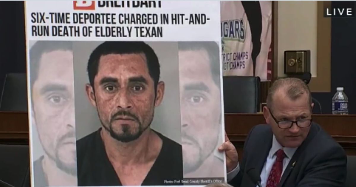 Rep. Troy Nehls told the story of a six-time deportee who killed an elderly woman in Texas in 2020.
