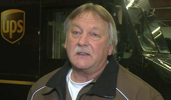Wisconsin UPS driver Patrick Shore helped save Mariann Rott's life.