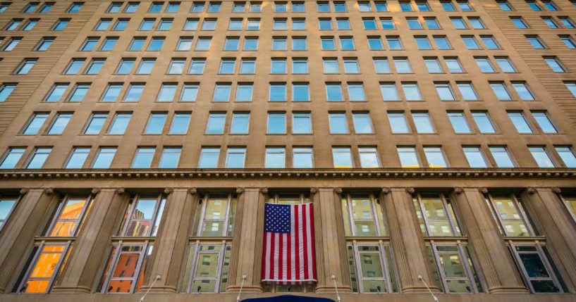 The Department of Veterans Affairs building is seen in this stock image.